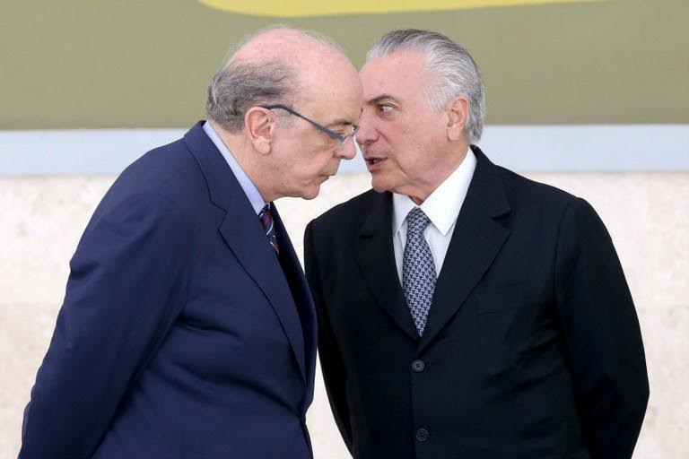 José Serra e Michel Temer em junho: no novo governo, a mudança no Itamaraty é a mais evidente
